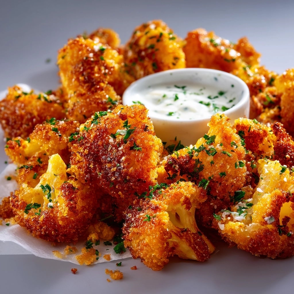 Crispy Mini Bloomin’ Onions with Creamy Buttermilk Ranch Dip Recipe