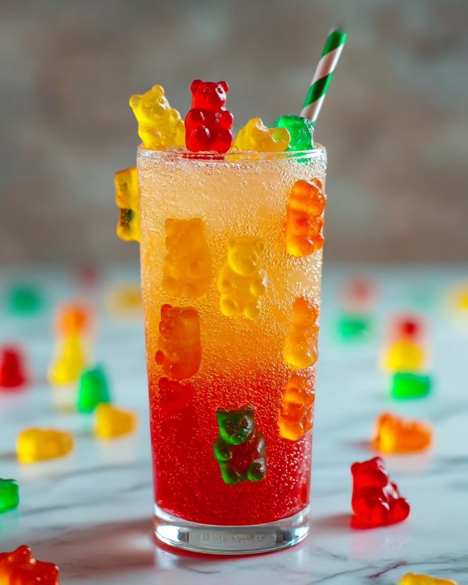 Gummy Bear Fizz Recipe - Recipe Image