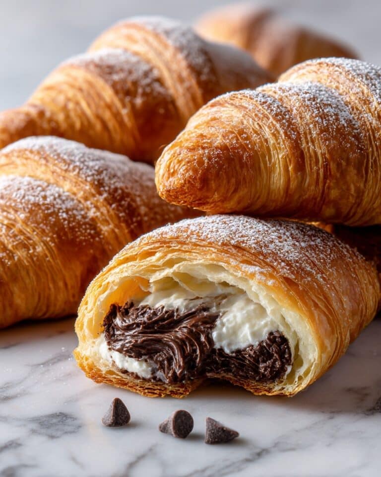 Brownie Batter Croissants Recipe