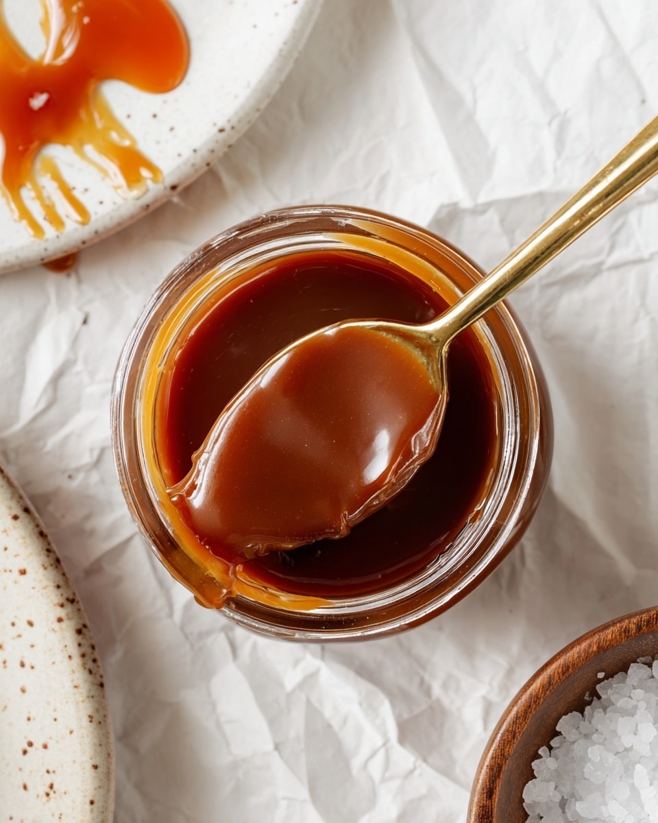 Homemade Caramel Sauce Recipe - Recipe Image