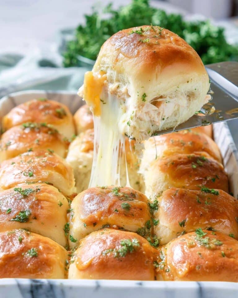 Baked Turkey Cheese Sliders Recipe