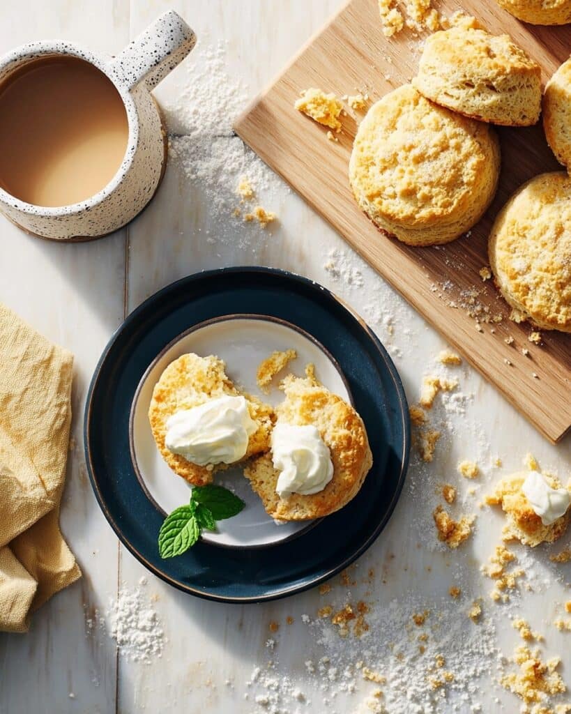 Lemon Cornmeal Biscuits Recipe