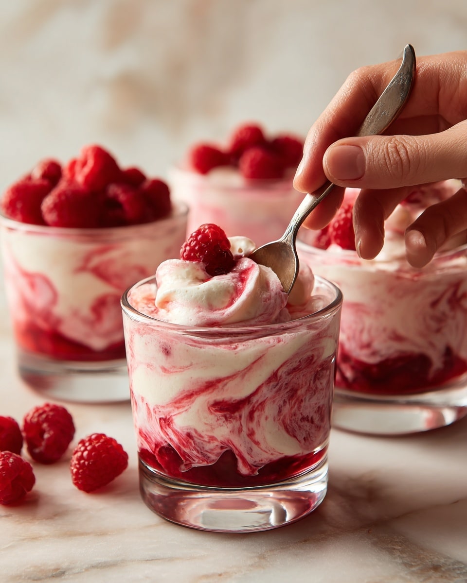 Raspberry Mousse Recipe - Recipe Image