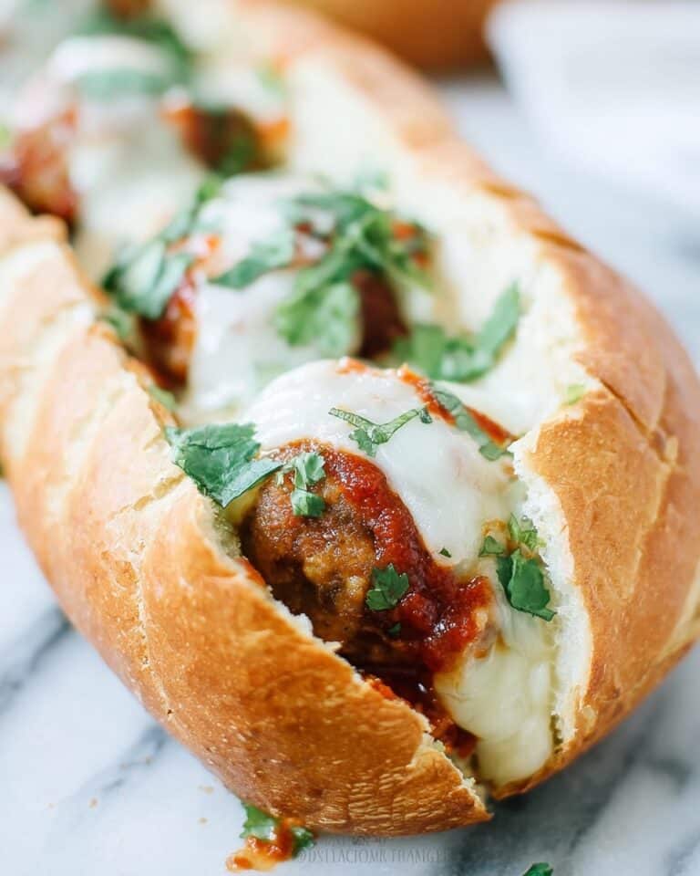 Italian Turkey Meatball Subs Recipe