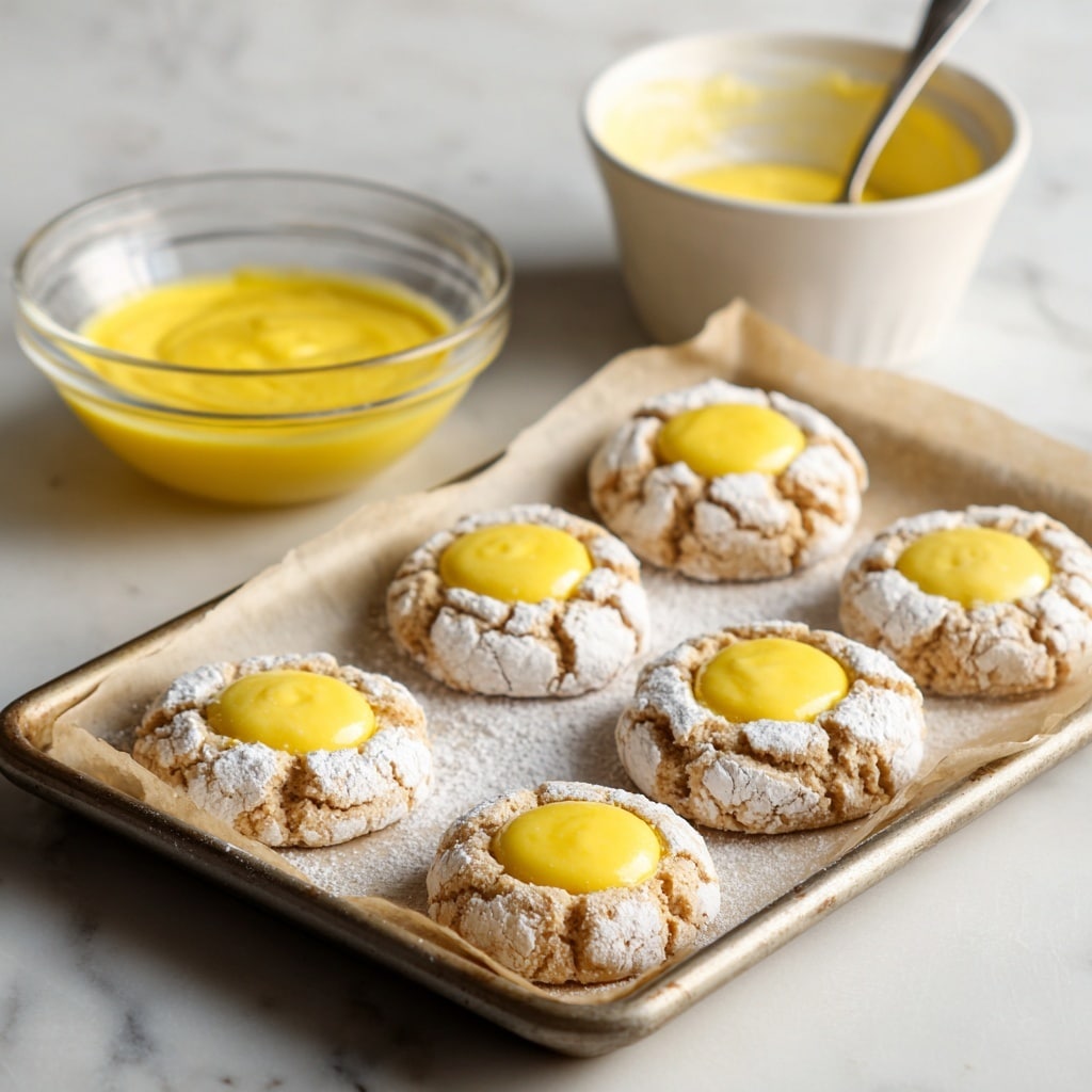 Gluten Free Lemon Curd Cookies Recipe