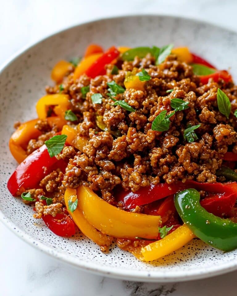 Ground Turkey and Bell Peppers Skillet Recipe