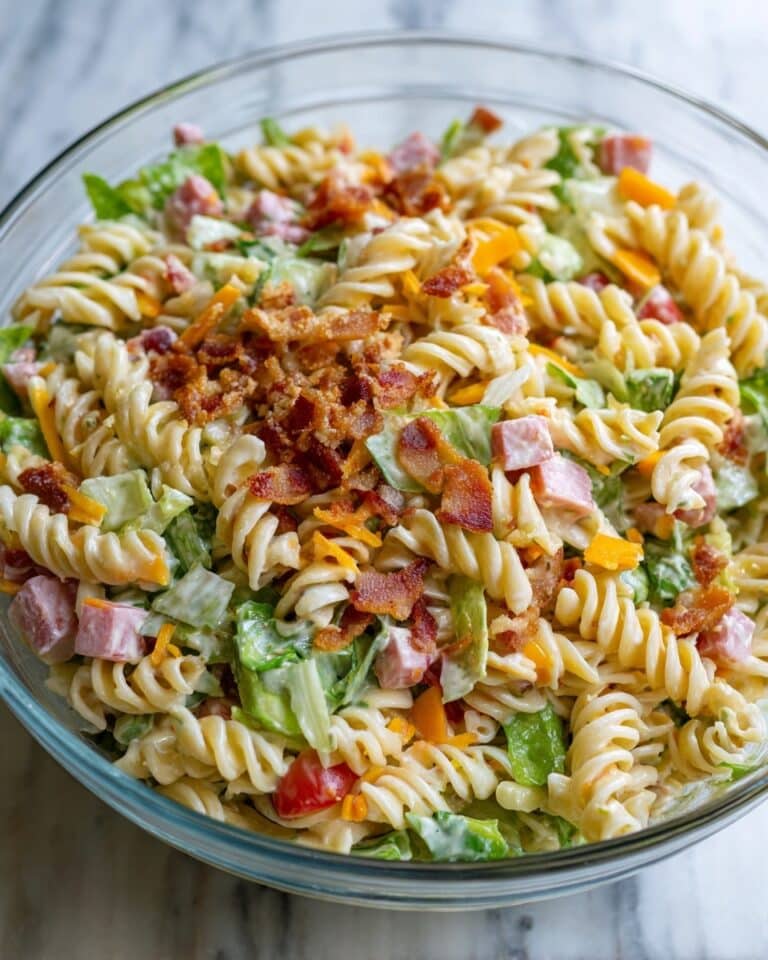 Club Sandwich Pasta Salad Recipe