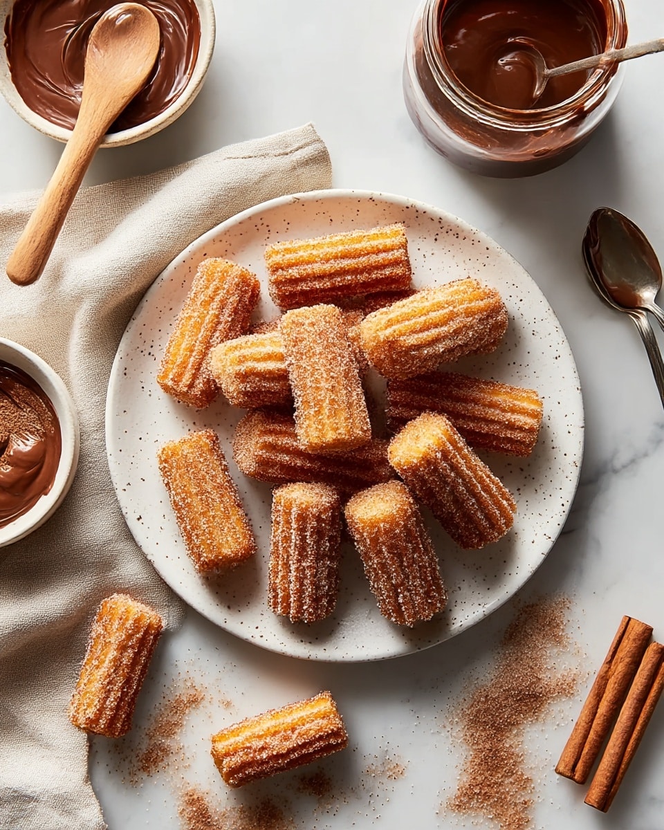 Angel Cake Churro Bites Recipe - Recipe Image