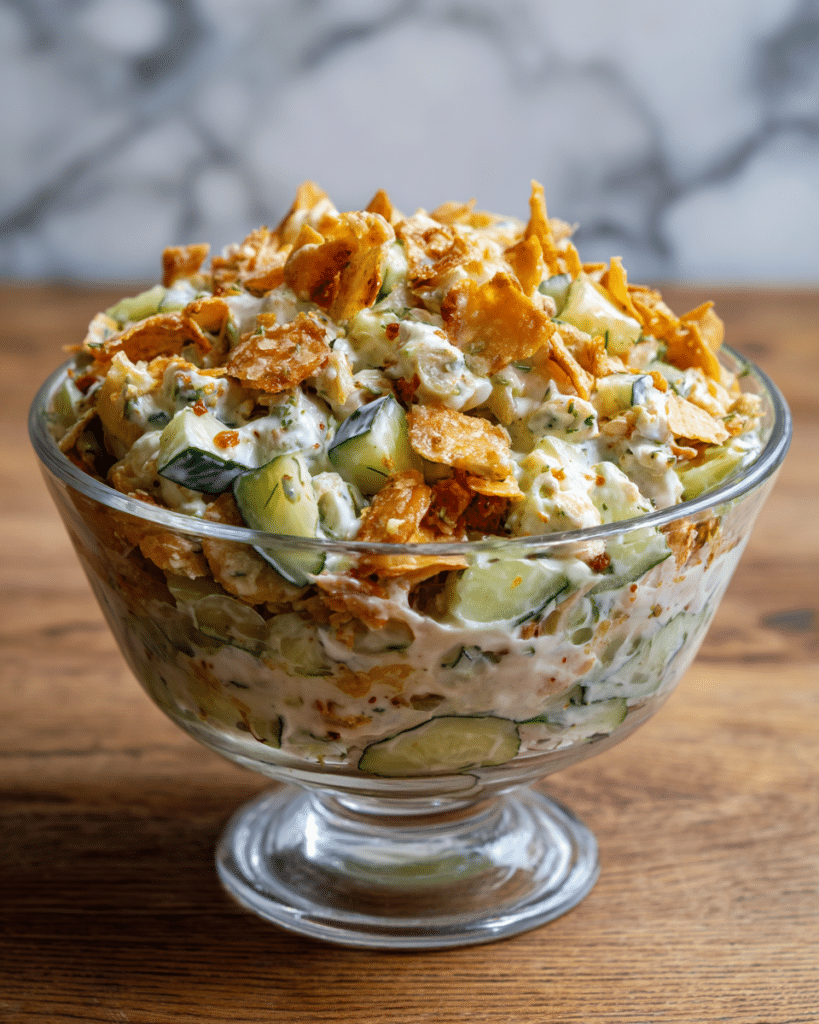 Viral Creamy Asian Cucumber Salad — Easy & Addictive Recipe