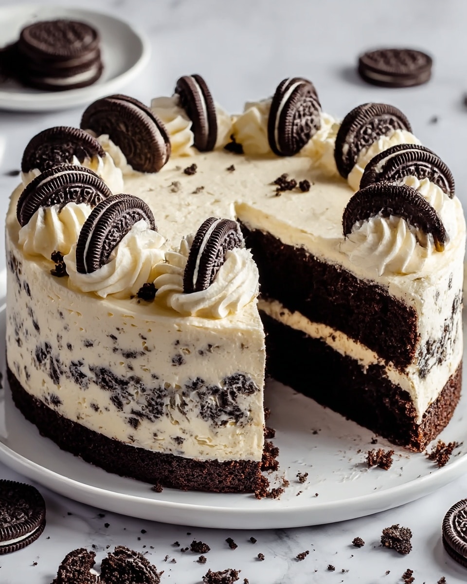 Decadent Oreo Cookie Cake for Every Sweet Tooth Craving Recipe - Recipe Image