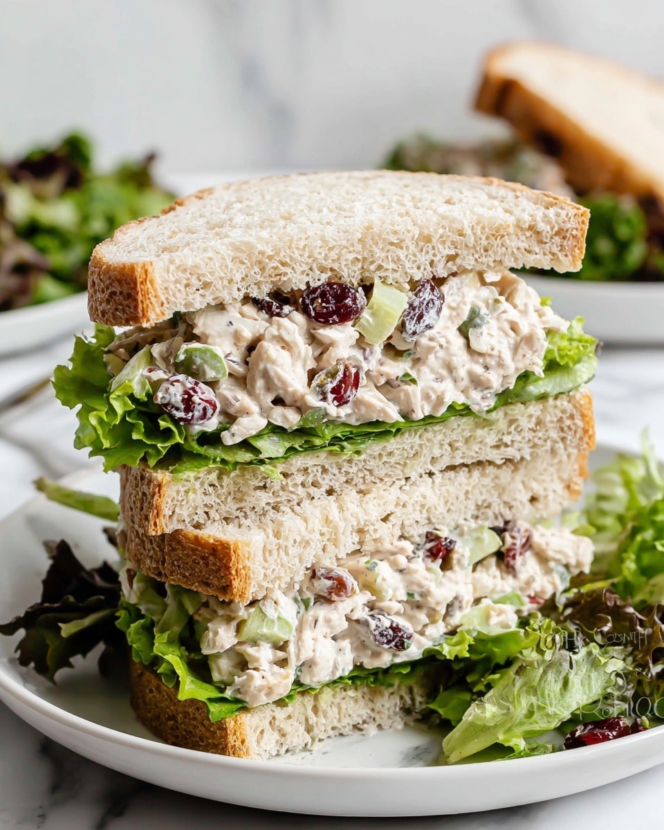 Cranberry Walnut Chicken Salad Recipe - Recipe Image